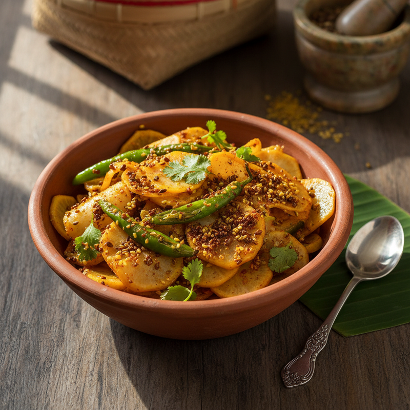 Traditional Radish Achar